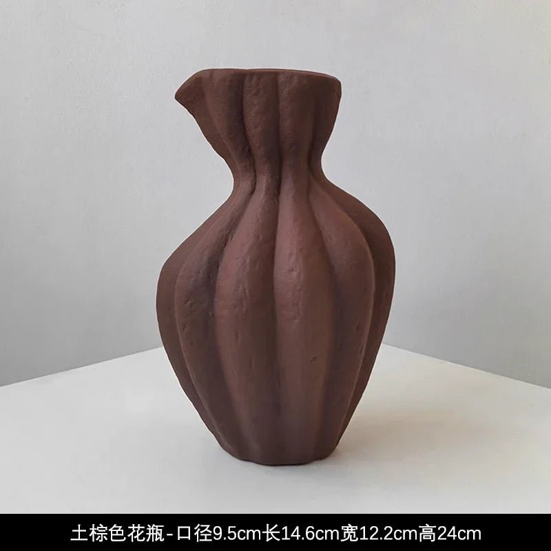 Livetai Wabi-Sabi Handmade Ceramic Vase