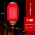 Antique-like Sheepskin Lantern Chandelier Waterproof Outdoor