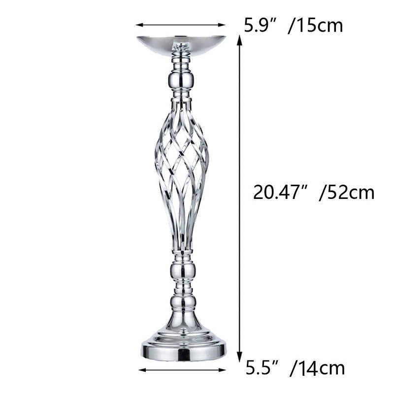 Table Candlesticks Gold Iron