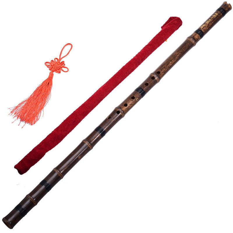 Purple Bamboo 8-Hole G Flute for Beginners