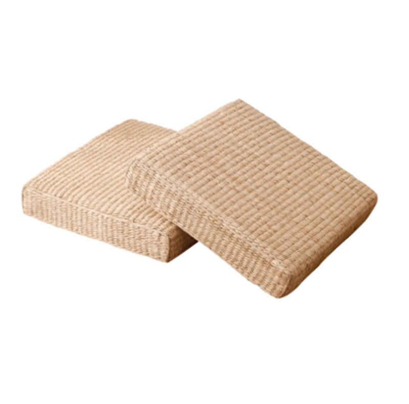 Tatami Straw Woven Meditation Cushion