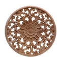 VZLX Rubber and Wood Carved Applique for Furniture