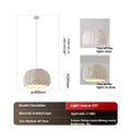 Japanese-style Ceiling Rope Art Chandelier