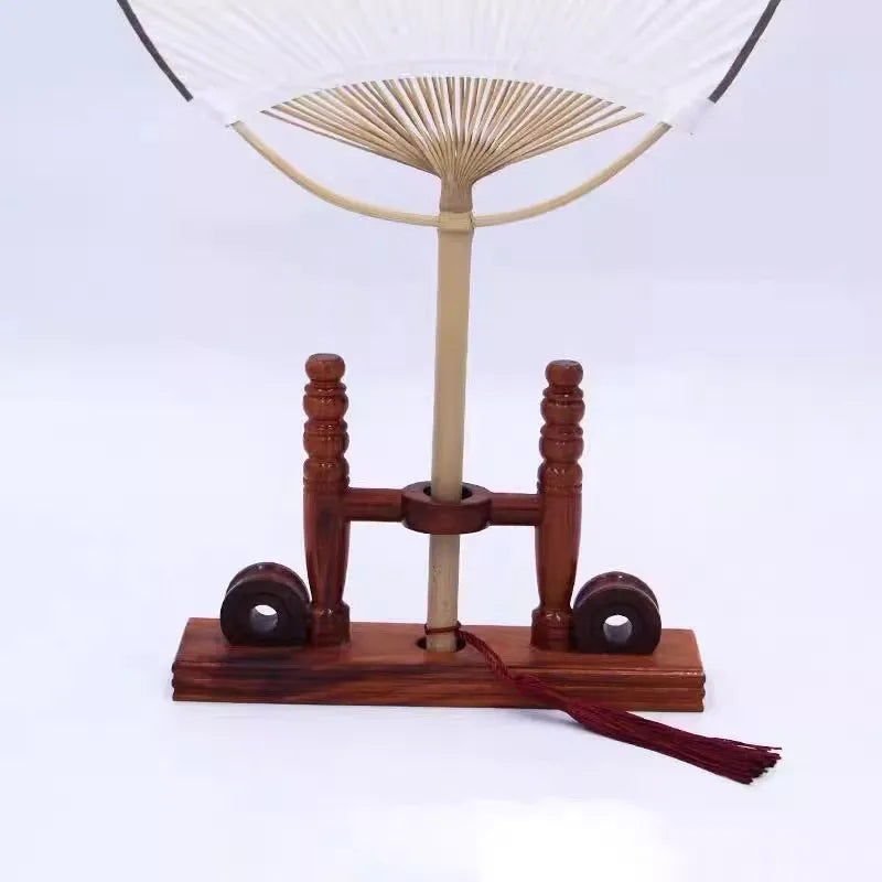 Wood Fan Display Stand for Folding & Round Silk Fans