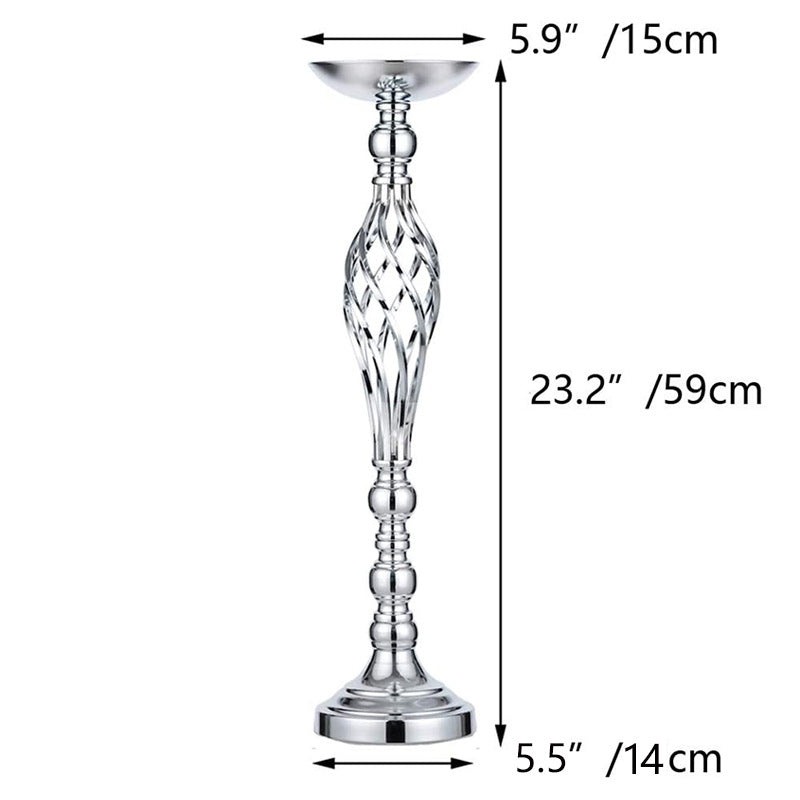 Table Candlesticks Gold Iron