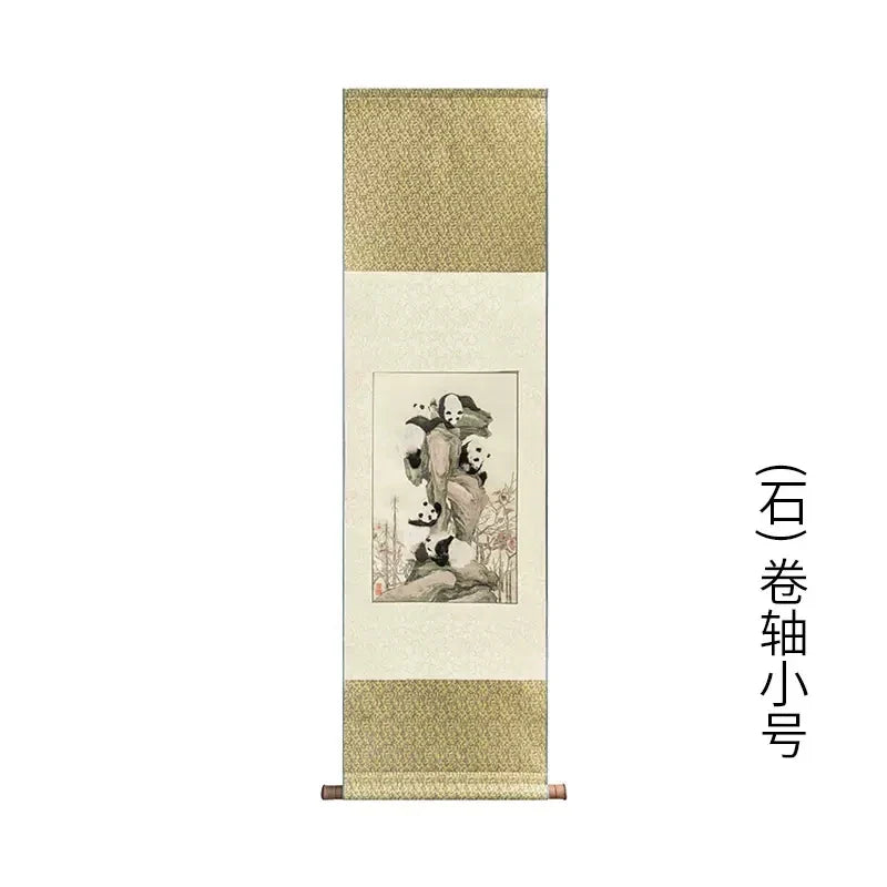 Shu Jiang Jin Yuan Silk Scroll Chinese Style Frame Painting Home Decoration Painting Gift