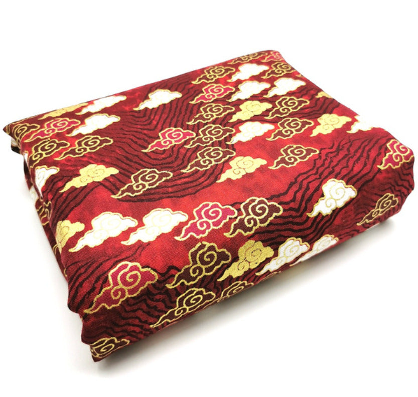Japanese Style with Wind Stamping Handmade Fabric