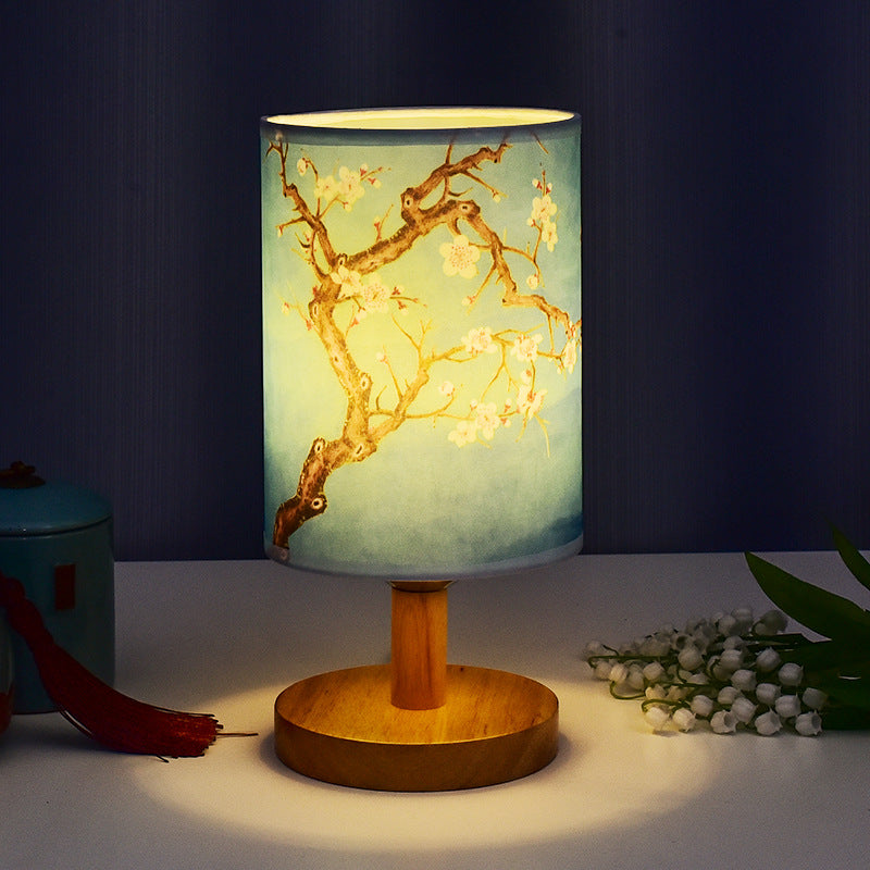 Guo Feng Cozy Table Lamp Bedroom Bedside Chinese Style Decoration