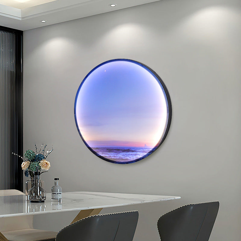 Moon Background Wall Lamp