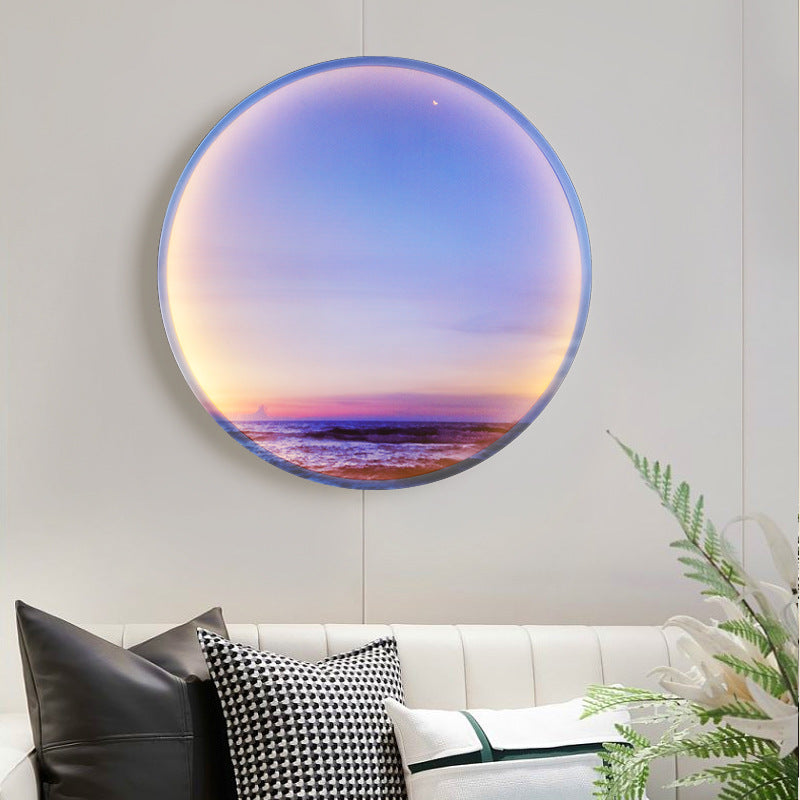 Moon Background Wall Lamp