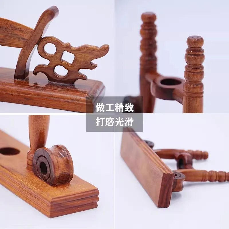 Wood Fan Display Stand for Folding & Round Silk Fans