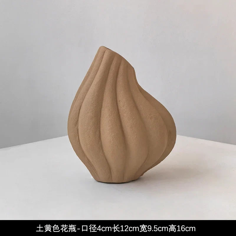 Livetai Wabi-Sabi Handmade Ceramic Vase