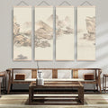 Chinese traditional landscape painting traditional classic art home decoration painting poster wall art wall art decor canvas