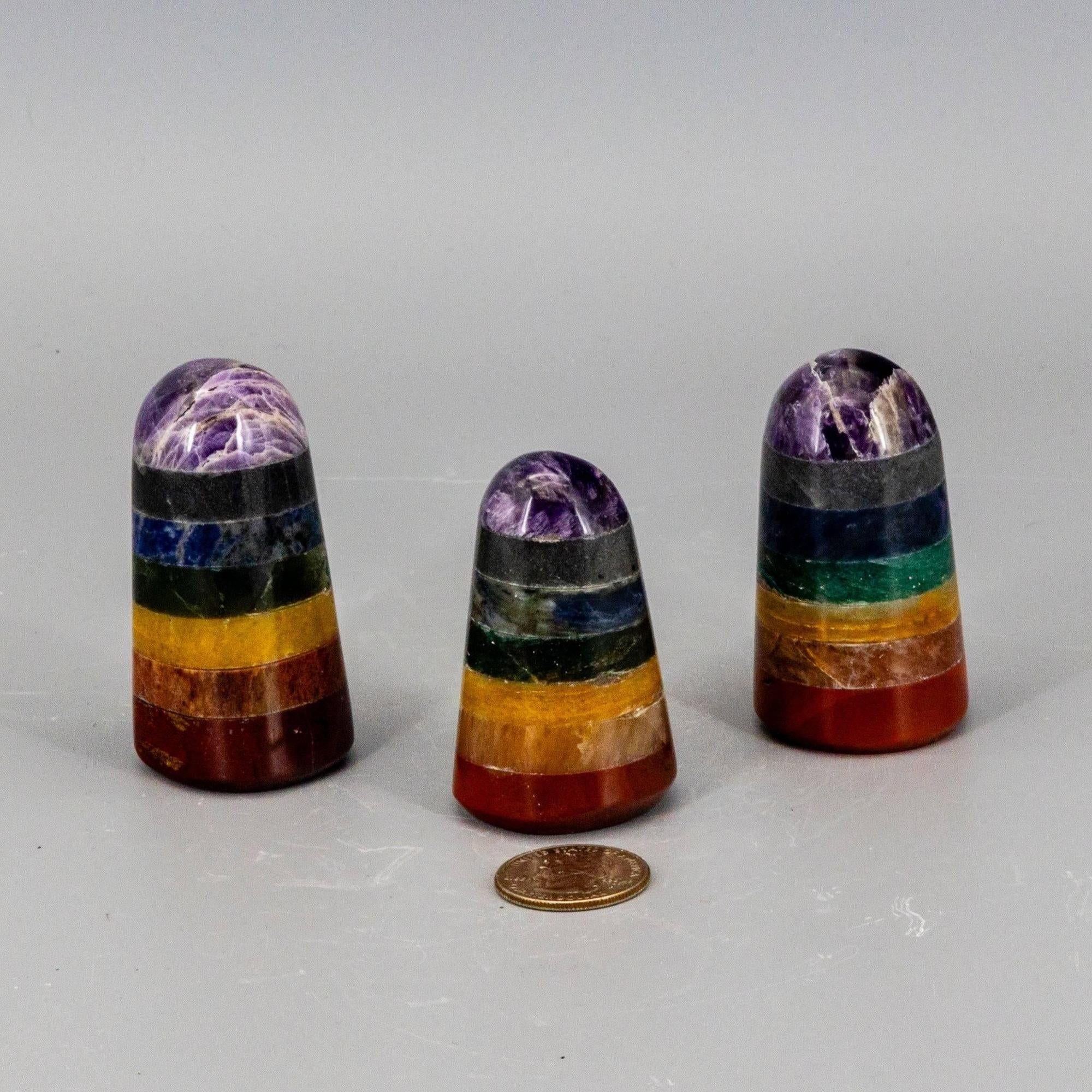 7 Chakras Crystal Pillar | Full Spectrum Energy Alignment