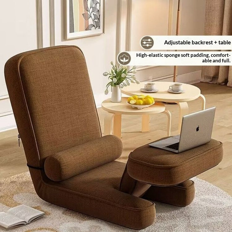 Lazy Sofa Tatami Small Apartment Folding Chair Single Backrest Chair Balcony Sofa Chair