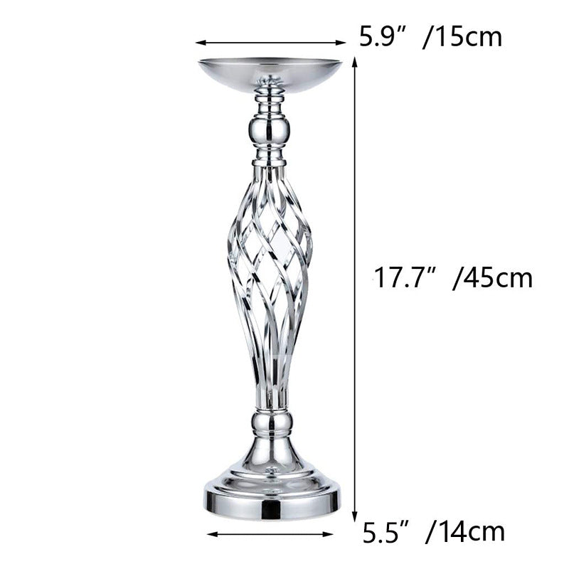 Table Candlesticks Gold Iron