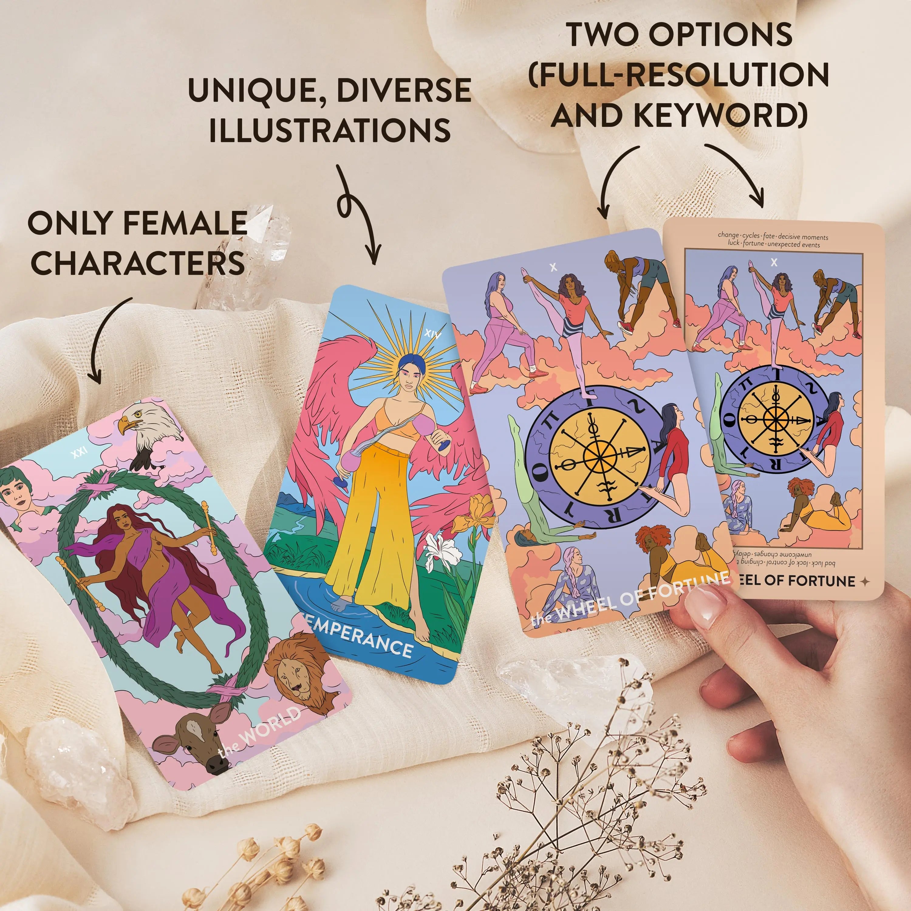 Neoteric Feminine Tarot (Full Resolution)