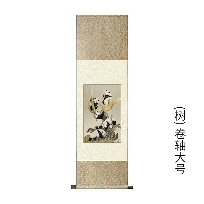 Shu Jiang Jin Yuan Silk Scroll Chinese Style Frame Painting Home Decoration Painting Gift