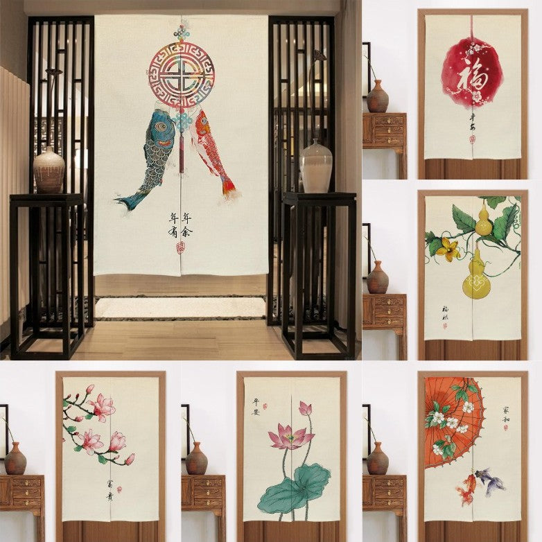 Beautiful Chinese Style Cloth Partitions