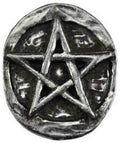 Pentagram pocket stone