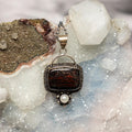 Brecciated Jasper 925 Sterling Silver Pendant | 2.45"