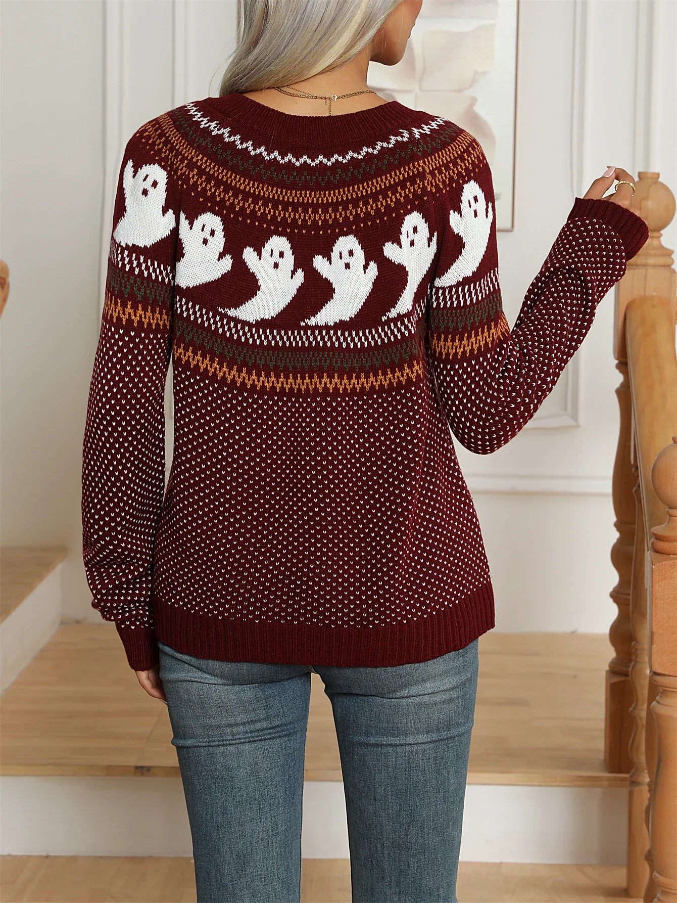 Ghost Halloween Sweaters