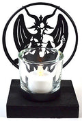 6" Baphomet tealight holder