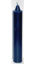 9" Blue pillar candles