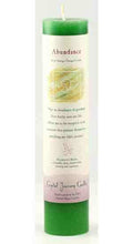 Abundance Reiki Charged Pillar Candle
