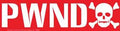 PWND bumper sticker