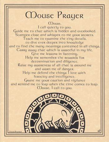 Mouse Prayer poster