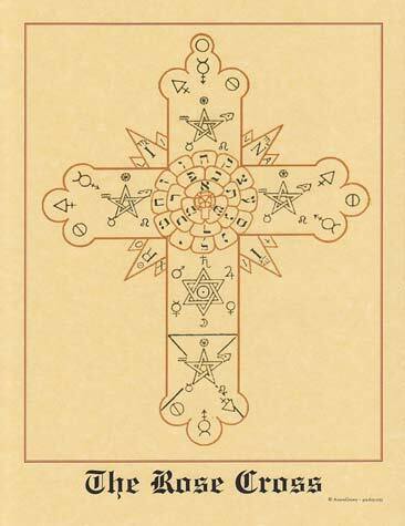 Rose Cross poster