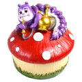 4" dia Caterpillar Alice Mushroom box