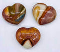 1 1/4" Jasper, Polychrome heart