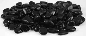 1 lb Tourmaline, Black tumbled stones 10-35mm
