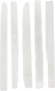 6" Selenite sticks (5 pack)
