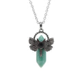Moth Crystal Necklace
