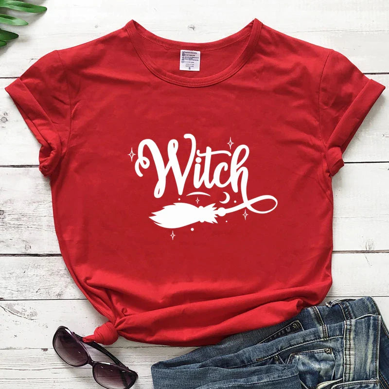 Witch Broomstick T-Shirt