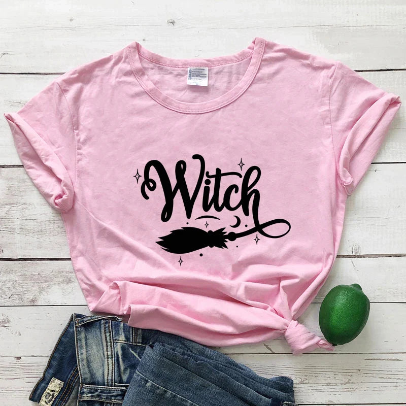 Witch Broomstick T-Shirt