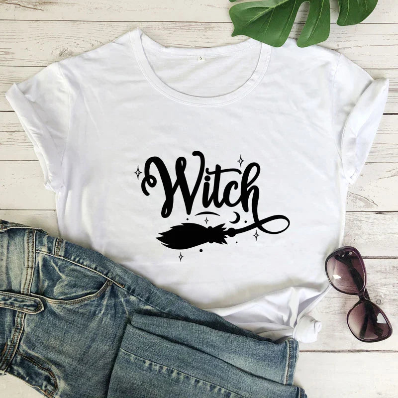 Witch Broomstick T-Shirt