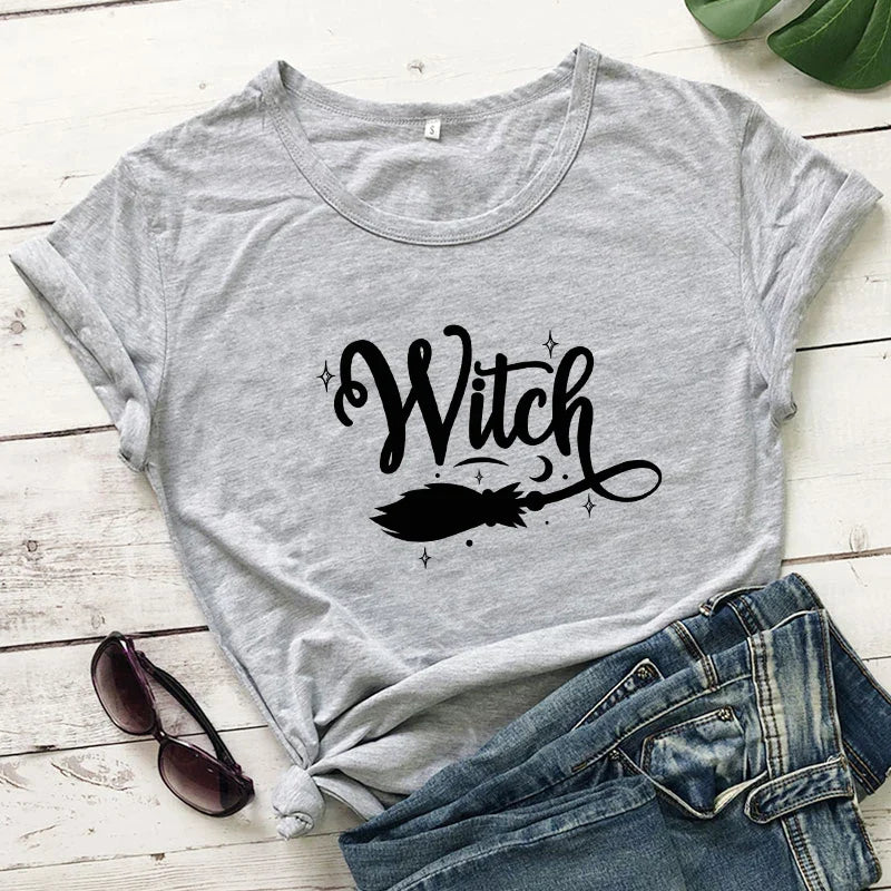 Witch Broomstick T-Shirt
