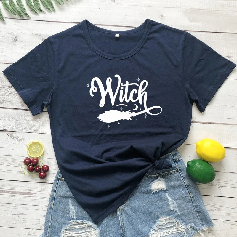 Witch Broomstick T-Shirt