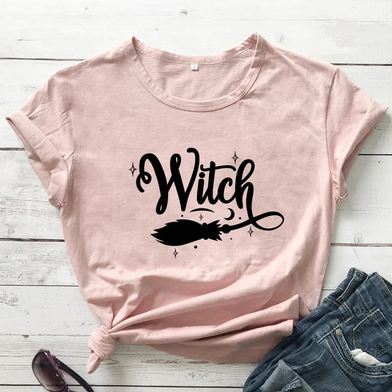 Witch Broomstick T-Shirt
