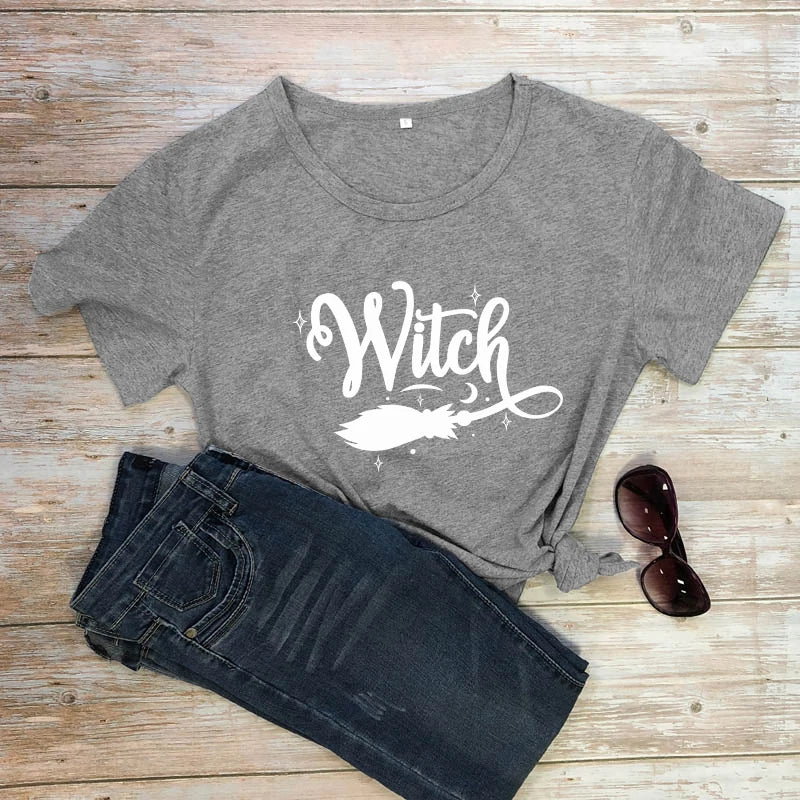 Witch Broomstick T-Shirt