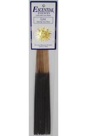 16/pk Love Escential essences incense sticks