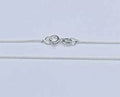 24" Sterling Curb chain