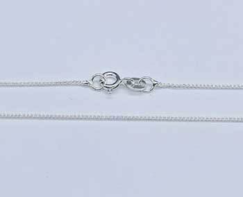 24" Sterling Curb chain