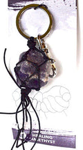 Healing/ Amethyst keychain