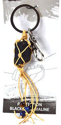 Protection/ Black Tourmaline keychain