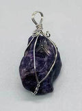 Amethyst wire wrapped